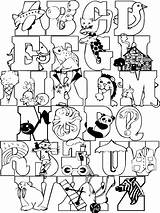 Alfabeto Vorschule Coloringpages Colorpages Buchstaben Basteln Handschrift Bastelarbeiten Schulkinder Zeichnen Abc Escolha sketch template