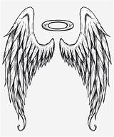 Halo Wing Tattoos Zine Azas 1001 Memuralimilani sketch template