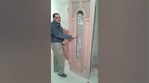 ازاى تركب باب مروحه Wood Door Youtube