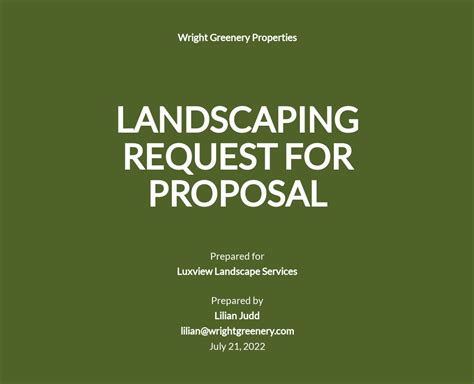 landscaping templates  word excel psd google docs