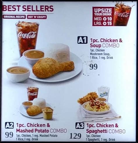 menu kfc chicken bucket price philippines chicken bucket