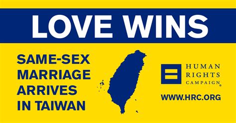 same sex marriage arrives in taiwan on friday human