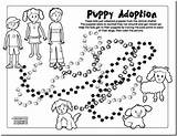 Puppies Shelter Adoption Sheets Coloring sketch template