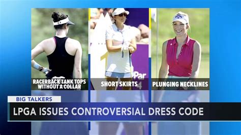 lpga issues new dress code for female golfers
