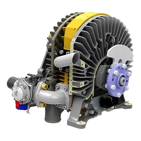 moteur wankel  kw ar uav engines  monorotor essence