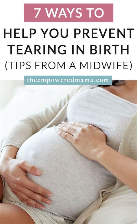 7 simple ways you can prevent tearing in birth the empowered mama