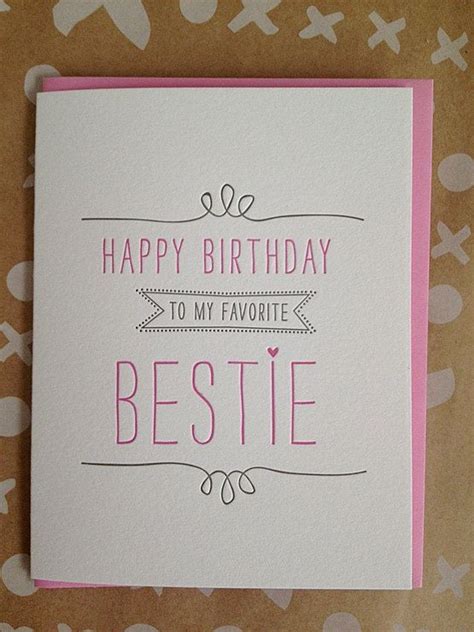 20 Birthday Card Ideas For Best Friend Candacefaber