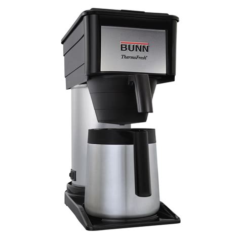 bunn btx  thermofresh  cup home thermal carafe coffee brewer black