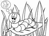 Coloring Hungry Caterpillar Very Getdrawings Pages sketch template