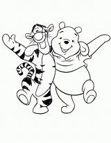 Coloring Friends Pages Forever Library Clipart Winnie Pooh sketch template