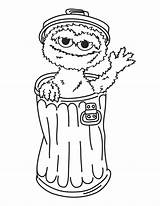 Coloring Pages Oscar Grouch Elmo Printable Kids Clipart Sesame Street Print Sheets Baby Colouring Popular Bestcoloringpagesforkids Book Character Characters Fun sketch template