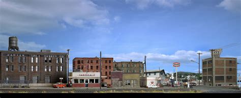 kert mark information model railroad backdrop buildings