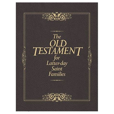 testament   day saint families deseret book