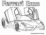 Ferrari Coloring Pages Car Drawing Enzo Kids Sheets Boyama Getdrawings Sayfaları Popular Library Clipart Coloringhome Bugatti sketch template