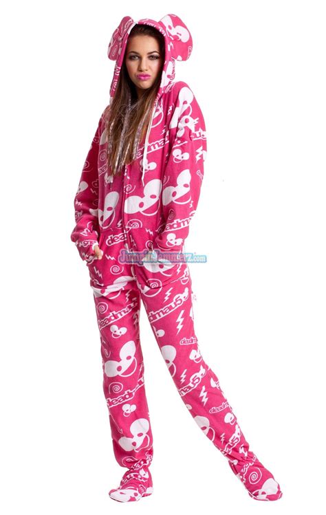 Onesie Footed Pajamas For Adults Breeze Clothing
