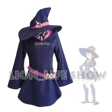 little witch academia kagari atsuko yansson lotte cosplay costume with