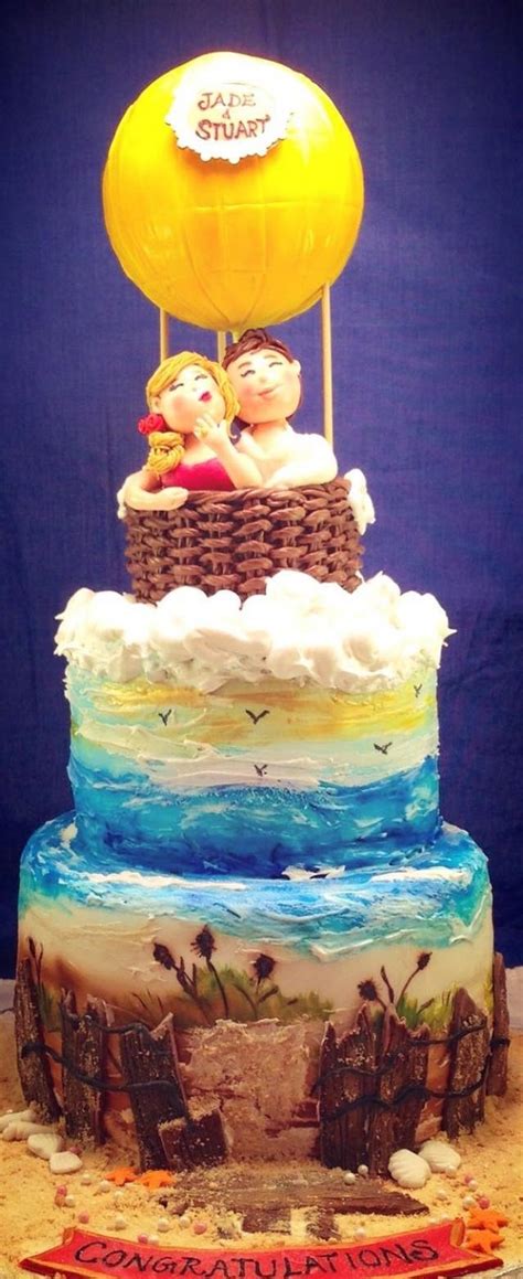 Hot Air Balloon Cake Cake By Hemu Basu Cakesdecor