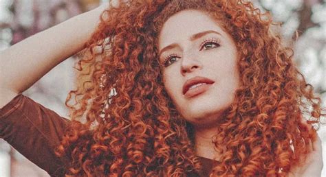 style red curly hair curlee girlee red curly hair care