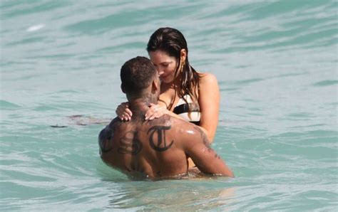 kelly brook bikini body model takes a break from her photoshoot to frolic in the sea with