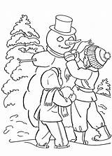 Musim Neve Sull Disegno Snowman Pianetabambini Boneco Meninos Mewarna Kertas Sejuk Kleurplaten Invernali Scrivi Kidipage sketch template