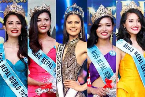 Team Nepal For International Beauty Pageants In 2021