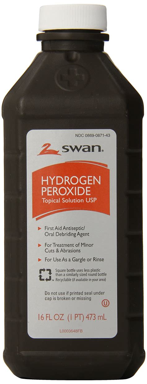 hydrogen peroxide antiseptic solution  oz