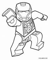 Lego Iron Man Coloring Pages Getcolorings Printable sketch template