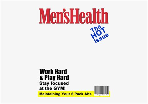 Download Create A Fake Men S Health Magazine Cover Mens