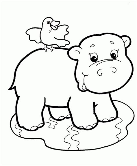 baby zoo animal coloring pages home family style  art ideas