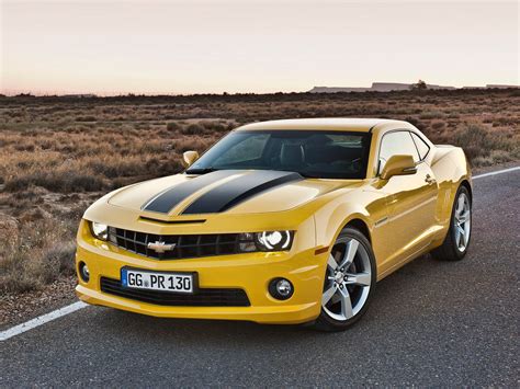 top cars zone camaro ss  yellow picture