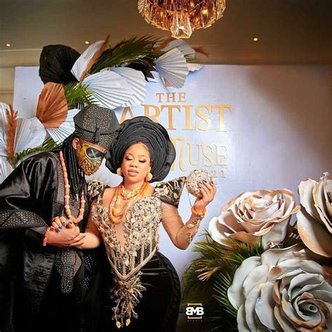 first photos and videos from toyin lawani s traditional wedding