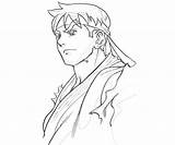 Fighter Street Coloring Pages Ryu Getcolorings Color Getdrawings sketch template