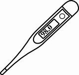 Thermometer Cliparts Cliparting Clipartix Clipartmag sketch template