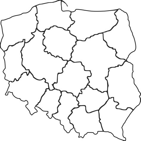 wojewodztwa mapa polski mapa polski