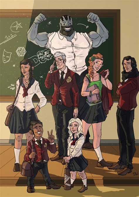 Critical Role Fan Art Gallery Portraits Of The Plunder Geek And Sundry