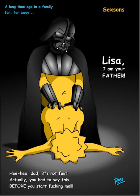 pic303946 darth vader homer simpson lisa simpson sexsons the simpsons cosplay ross
