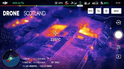 thermal drone scotland