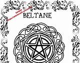 Coloring Pages Sabbat Wiccan Shadows Book Imbolc Beltane sketch template