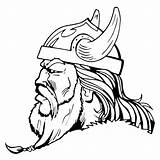 Viking Wikinger Stoere Noormannen Helm Kleurplaat Noorman Vikingen Ausmalbild Vikings Kleurplaten Coloringpages sketch template