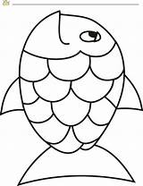 Vorlage Fische Regenbogenfische Regenbogenfisch sketch template