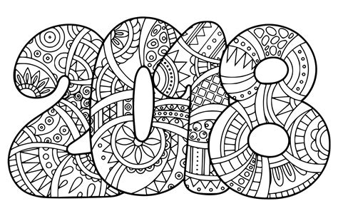 years coloring pages   getcoloringscom  printable