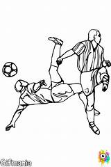 Jugadores Fútbol sketch template