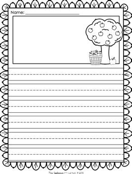 primary paper    printable lined writing paper kids