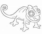 Coloring Chameleon Pascal Pages Tangled Rapunzel Chameleons Characters Printable Mixed Colouring Kids Disney Color Lizards Getcolorings Snake Print Gecko Creative sketch template