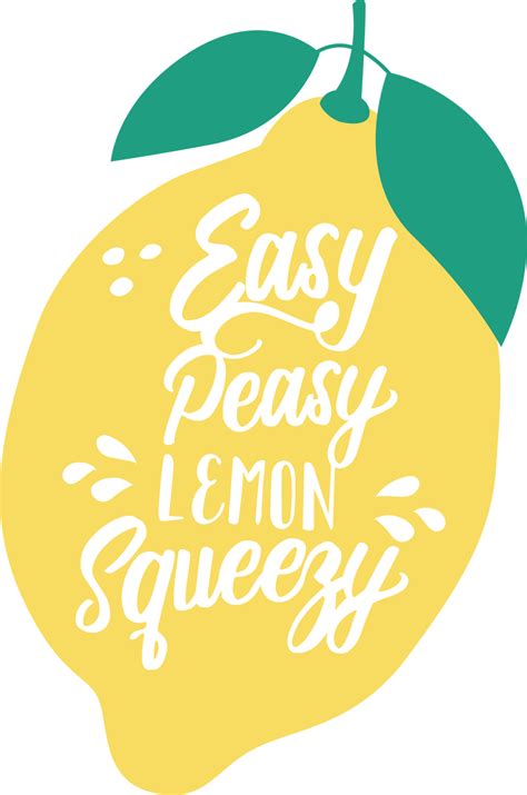 easy peasy lemon squeezy svg cut file snap click supply