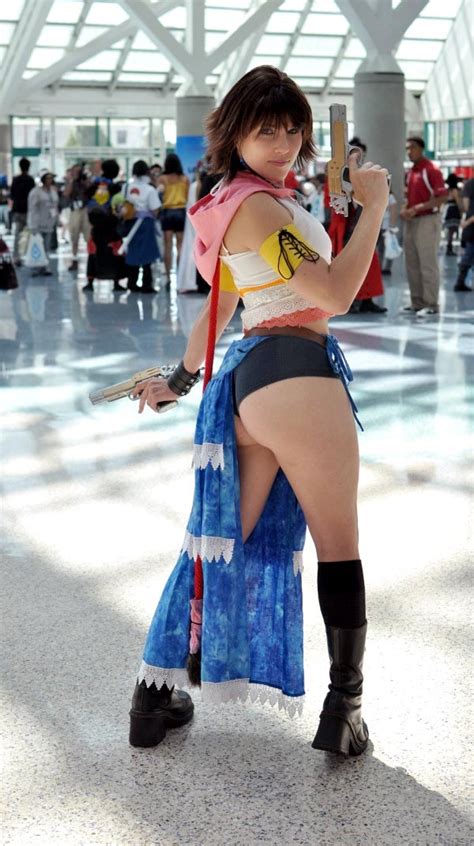 Yuna De Final Fantasy Cosplay Sexy Geek Pin Up