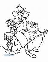 Detective Mouse Coloring Great Pages Basil Disney Disneyclips Olivia Coloriage Dawson Wecoloringpage Colouring Gif Dessins Sheets Cartoon Unicorn Printable Choose sketch template