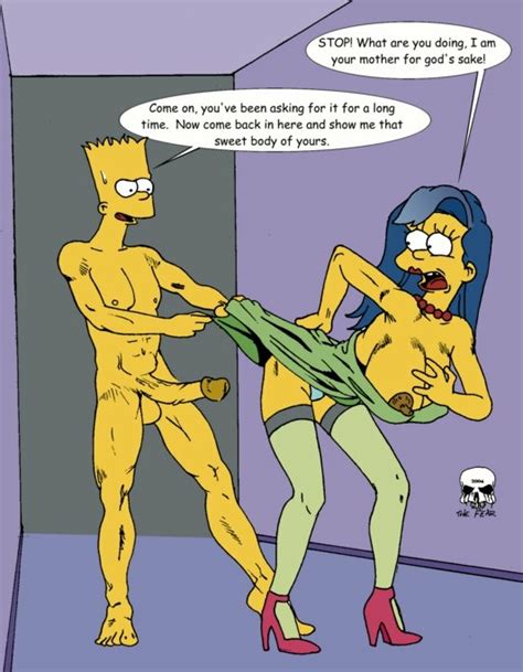 pic239792 bart simpson marge simpson the fear the simpsons simpsons porn
