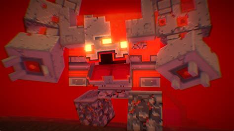 minecraft dungeons boss redstone monstrosity youtube