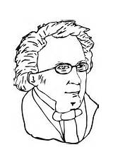 Schubert Franz Komponisten Kolorowanka Famosos Musicos Supercoloring Kolorowanki Composers Compositores Ausmalbild Clásica Kategorii αποθηκεύτηκε sketch template
